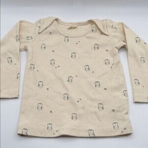 Quincy Mae Organic Cotton Cream Long Sleeve